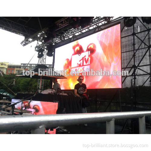 Outdoor hanging Advertising rental LED Display P6.25 outdoor LED Video Wall Screen